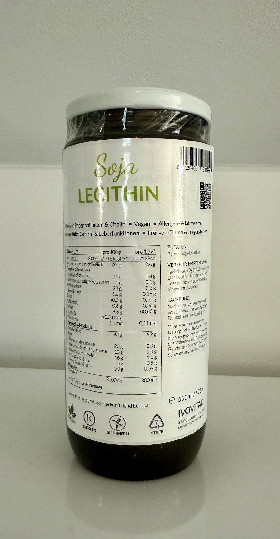 Soja Lecithin, flüssig – Bild 3