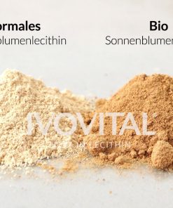 Farbunterschied Sonnenblumenlecithin